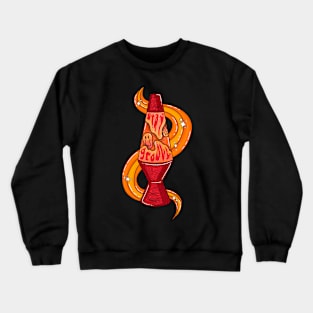 stay groovy lava lamp Crewneck Sweatshirt